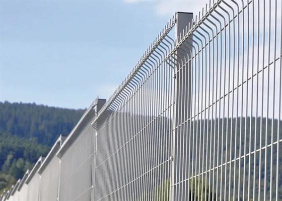 PVC-beschichteter grüner 3D-kurver geschweißter Gartengitter für Spielplatz
