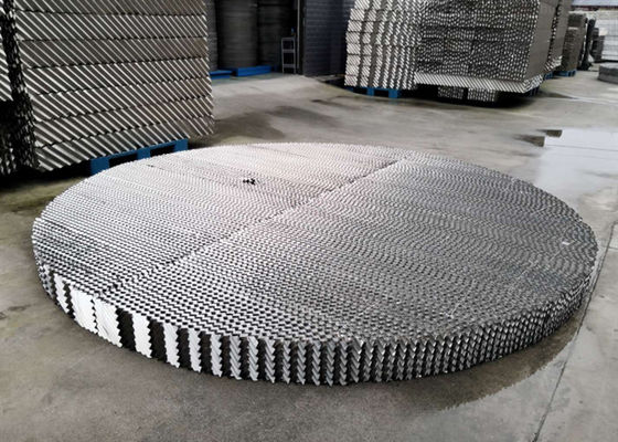 Regelmäßige strukturierte Packung aus Edelstahl 304 für den Fraktionierungsturm