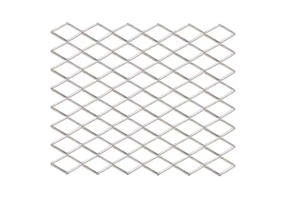 Verzinktes Kohlenstoffarmes Stahl aus ausgedehnter Metalldrahtmasche Diamant 1,22*2,44m