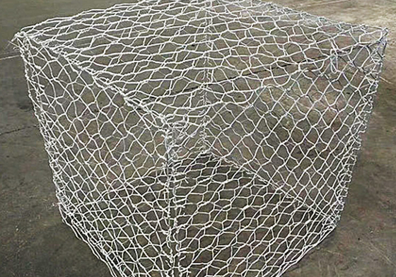 Verzinkte Gabion-Körbe aus kohlenstoffarmem Stahl zum Schutz von Wasser und Boden