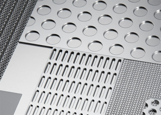 Pulverbeschichtete Perforiernetze aus kohlenstoffarmem Stahl für Baustreppen