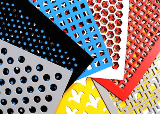 6 mm rundes Loch perforiertes Perforiernetz OEM