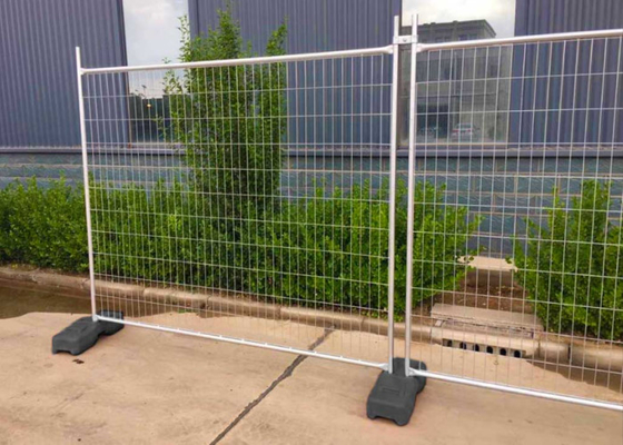 Baustellenzaun Modulare temporäre Barriere mit Anti-Klettern Design