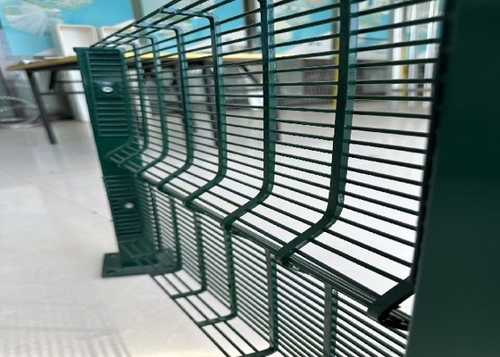 Hot Dip Galvanized 358 Hochsicherheitszaun Anti-Klettern Anti-Schneiden Schwerlast