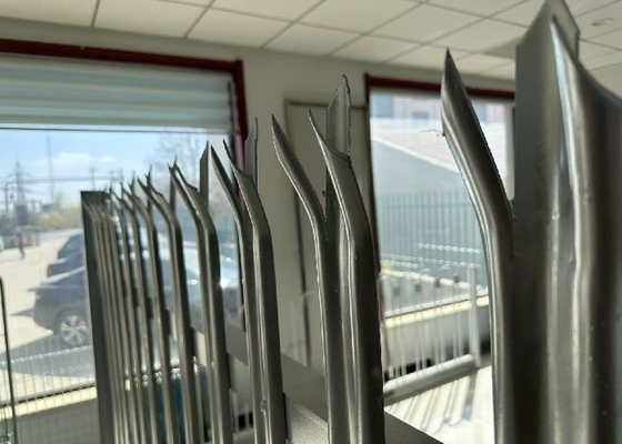 Hochsicherheit Stahl Palisade Zaun Dauerhafte Manipulationssicherheit Für Umfangschutz