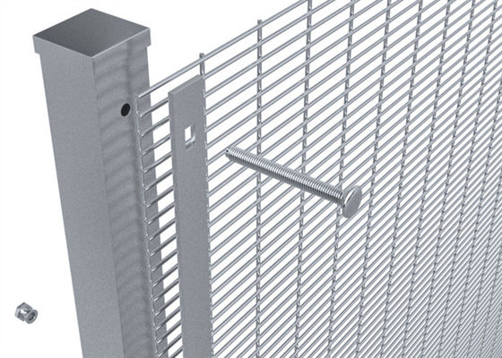 4.0mm Drahtdicke 358 Sicherheitszaun Anti-Klettern für die Fabriksicherheit