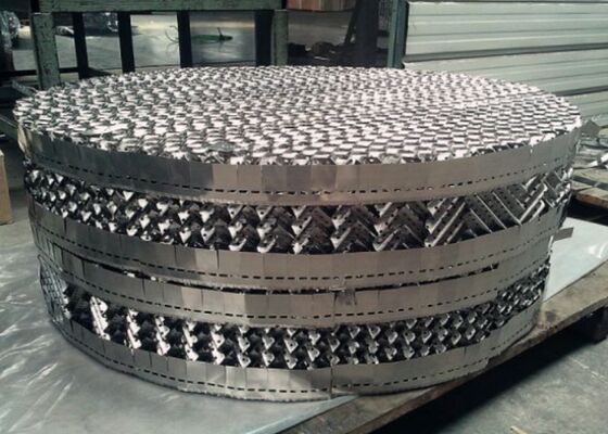 SS304 Metallstrukturverpackung für Gas-Flüssigkeitstrennturm