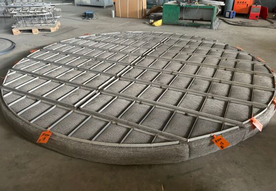 Geflechtete Drahtnetz-Demister-Pad für petrochemische und Raffinerietechnik