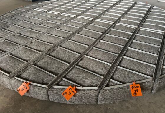 Geflechtetes Gewebe-Drahtnetz Demister Pad Nebel-Eliminator für die Reinigung von Gas OEM