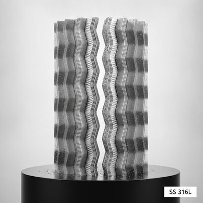 SS 316l Walzmetallverpackung zur Absorption / Reinigung