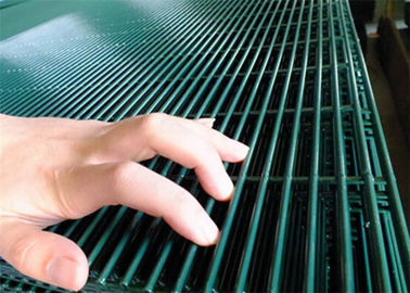 358 Sicherheitszaun 76,2 mm x 12,7 mm Mesh Verzinkte Stahlplatte 2,4 m x 2,1 m