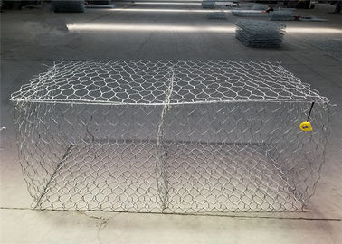 2.2mm 60x80mm Gabion Maschendraht für Flussbank Gabions-Wand
