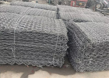 Stützmauer Felsen gefüllte Gabions-Maschendraht-Körbe