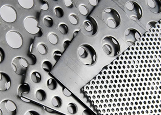 1.0mm Loch-dekoratives gelochtes Edelstahl-perforiertes Blatt