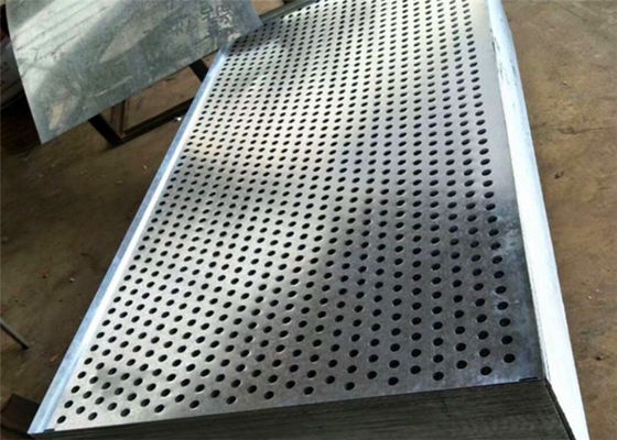 0.8mm Loch-dekoratives perforiertes Aluminiumblatt für flüssige Filtration