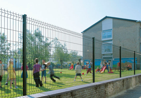 Galvanisiertes PVC im Freien beschichtete verbiegenden Zaun Panels 3.5mm