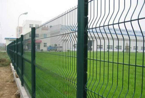 PVC, das beschichtet wurde, kurvte,/das Dreieck, das Brc Mesh Fencing verbiegt