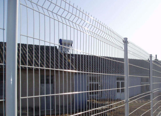 1.8*3.0m grüner Pfirsich-geformter Dreieck-Zaun For Private Properties