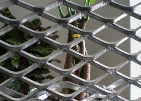 Sechseckiges galvanisiert 3/4 flachgedrücktem erweitertem Aluminiumdraht Mesh For Industry