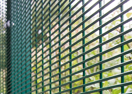 4.0mm Gefängnis Mesh Fence Pvc Coated/heißes Bad-galvanisierter Antiaufstieg