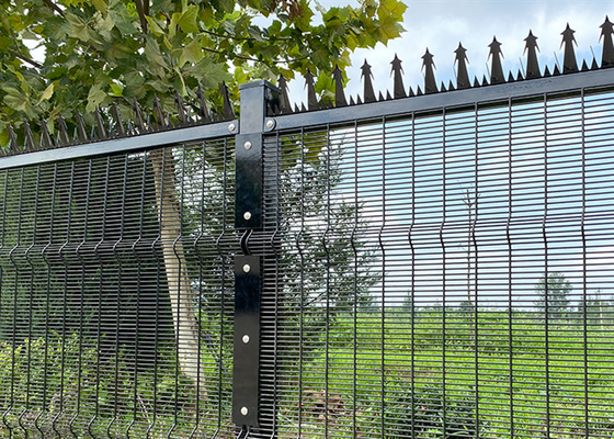 4.0mm 358 Draht Anti Mesh Fence Galvanized Clear View/schnitt 60*60*3.0mm quadratischen Posten